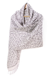 צעיף של בסטייל חברבורות באפור-OS